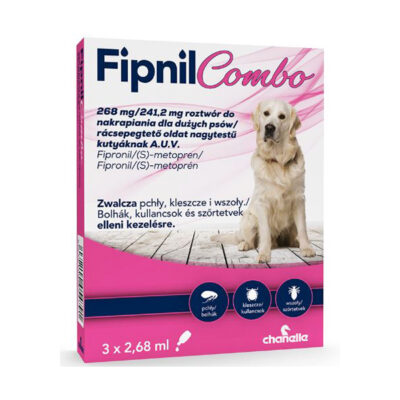 Orion - Fipnil - Combo - L - Krople - Na - Pchły - Kleszcze - Dla - Psa - Miskakarmy.pl