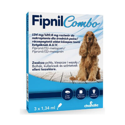 Orion - Fipnil - Combo - M - Krople - Na - Pchły - Kleszcze - Dla - Psa - Miskakarmy.pl