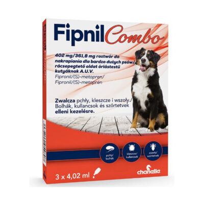 Orion - Fipnil - Combo - XL - Krople - Na - Pchły - Kleszcze - Dla - Psa - Miskakarmy.pl