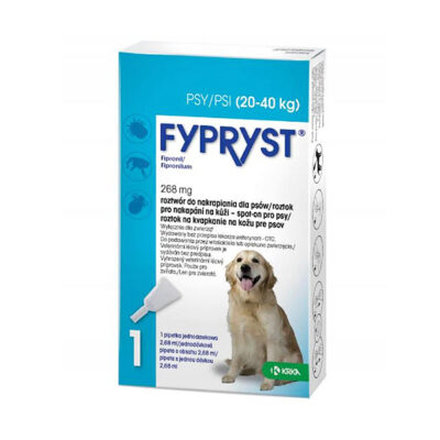 Krka - Fypryst - L - Krople - Na - Pchły - Kleszcze - Dla - Psa - Miskakarmy.pl