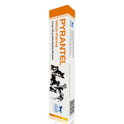 Vetosfarma - Pyrantel - 10g - Pasta - Na - Odrobaczenie - Dla - Psa - Miskakarmy.pl