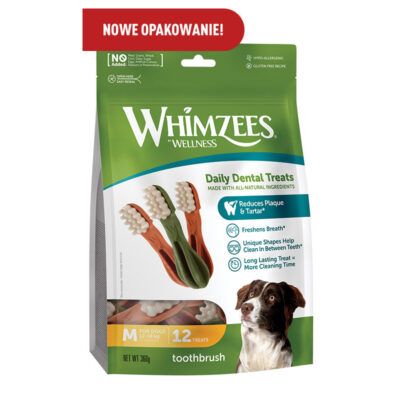 Whimzees - Szczoteczka - M - Gryzaki - Dentystyczne - Dla - Psa - Miskakarmy.pl