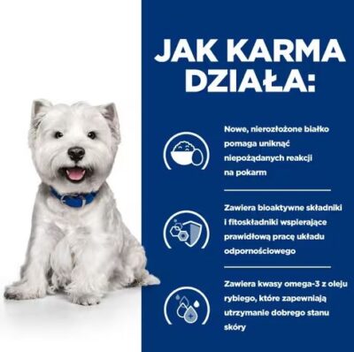 3 - Hill's - Derm - Complete - Mini - Dla - Psa -Miskakarmy.pl