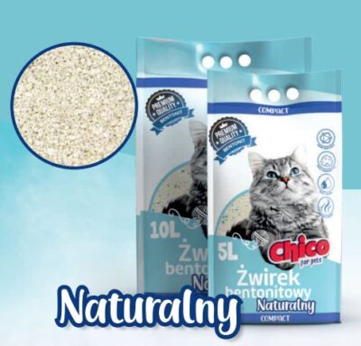 1 - Chico - For - Pets - Naturalny - Żwirek - Dla - Kota - Miskakarmy.pl
