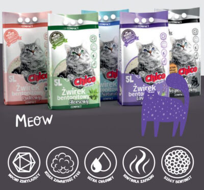 3 - Chico - For - Pets - Naturalny - Żwirek - Dla - Kota - Miskakarmy.pl